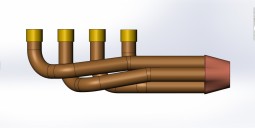 Выпускная система на BMW  K100/K1100